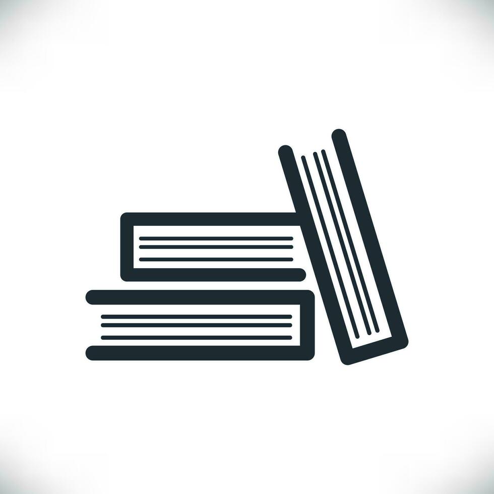 vector black book icons isolated on white background 25784996 Vector