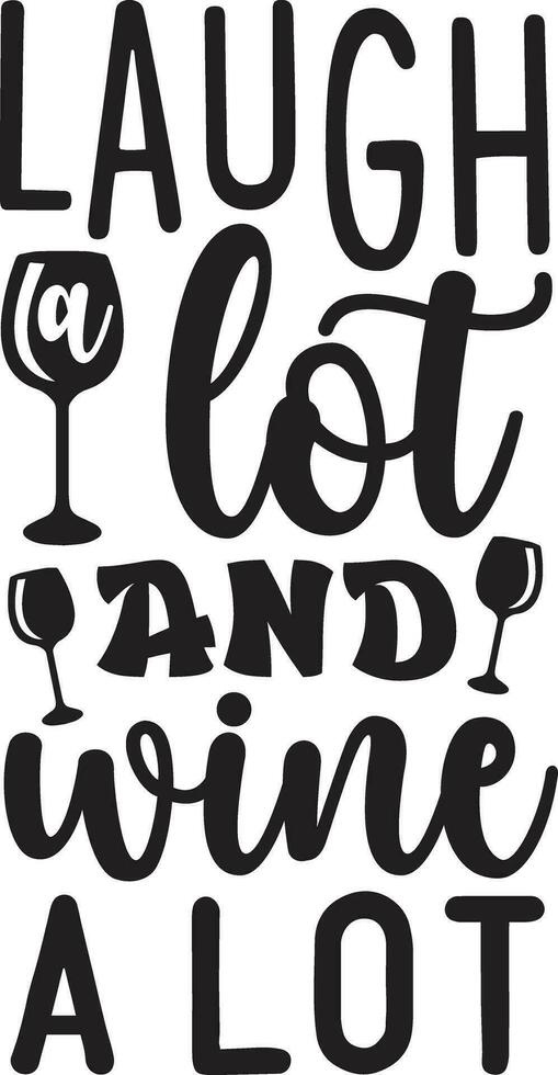 Wine Bag Design vector
