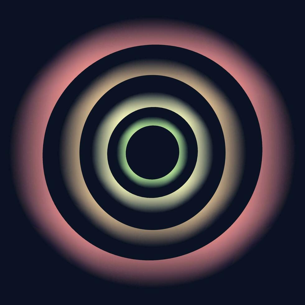 abstract circle background blue teal pink color vector