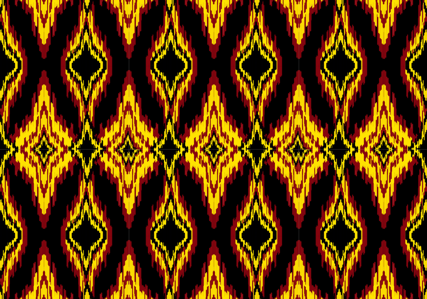 Carpet ikat red pattern art. Geometric ethnic ikat seamless pattern in tribal. American and Mexican style. psd