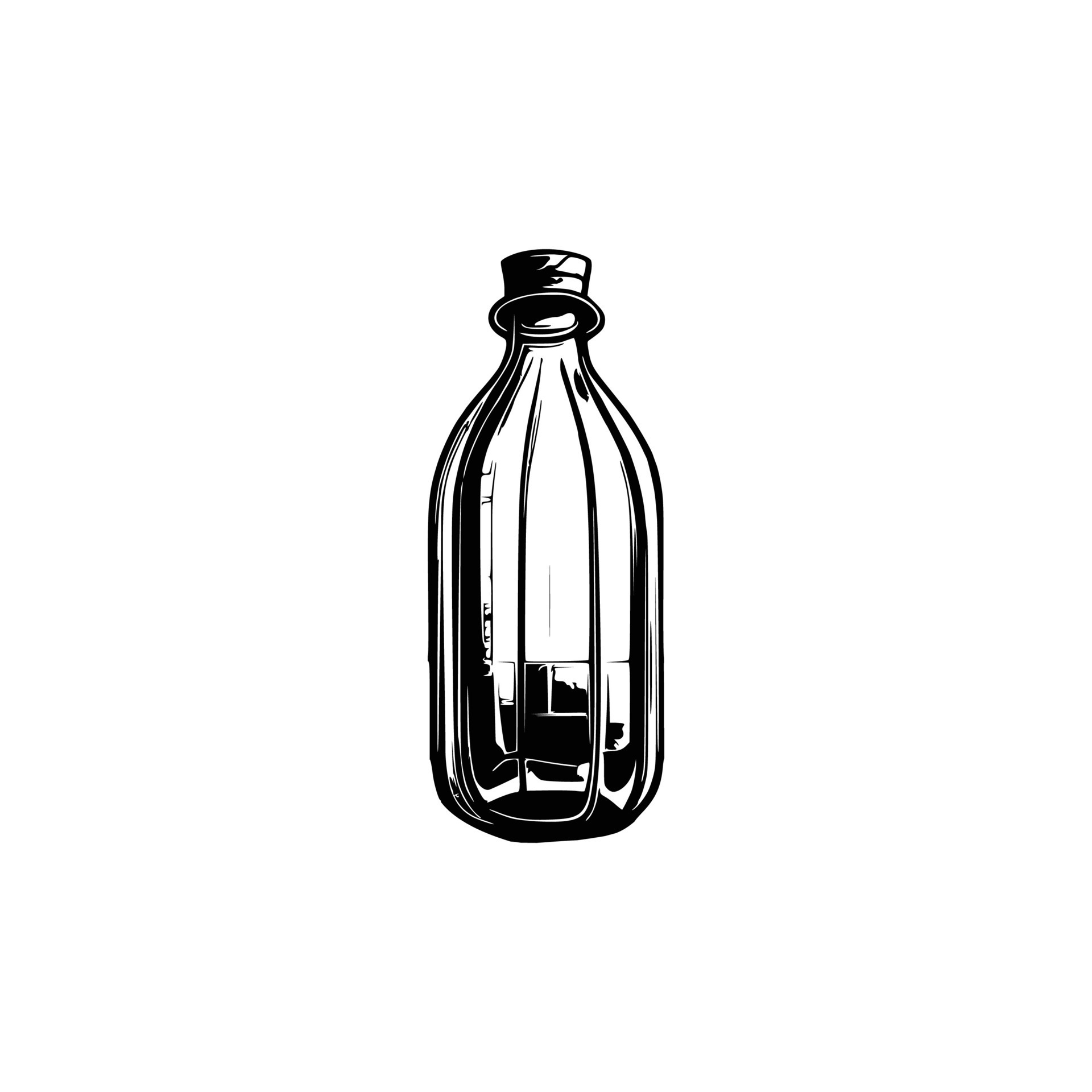 Glass Bottle Vector 25787756 Vector Art at Vecteezy