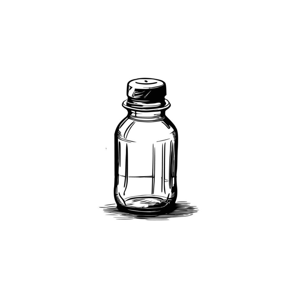 Glass Bottle Vector