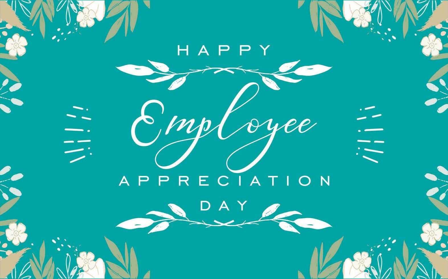 employee appreciation day, background template Holiday concept vector