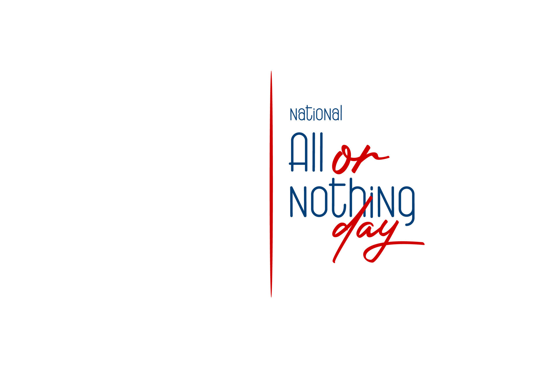 National All Or Nothing Day 2024 Canada Tani Christian