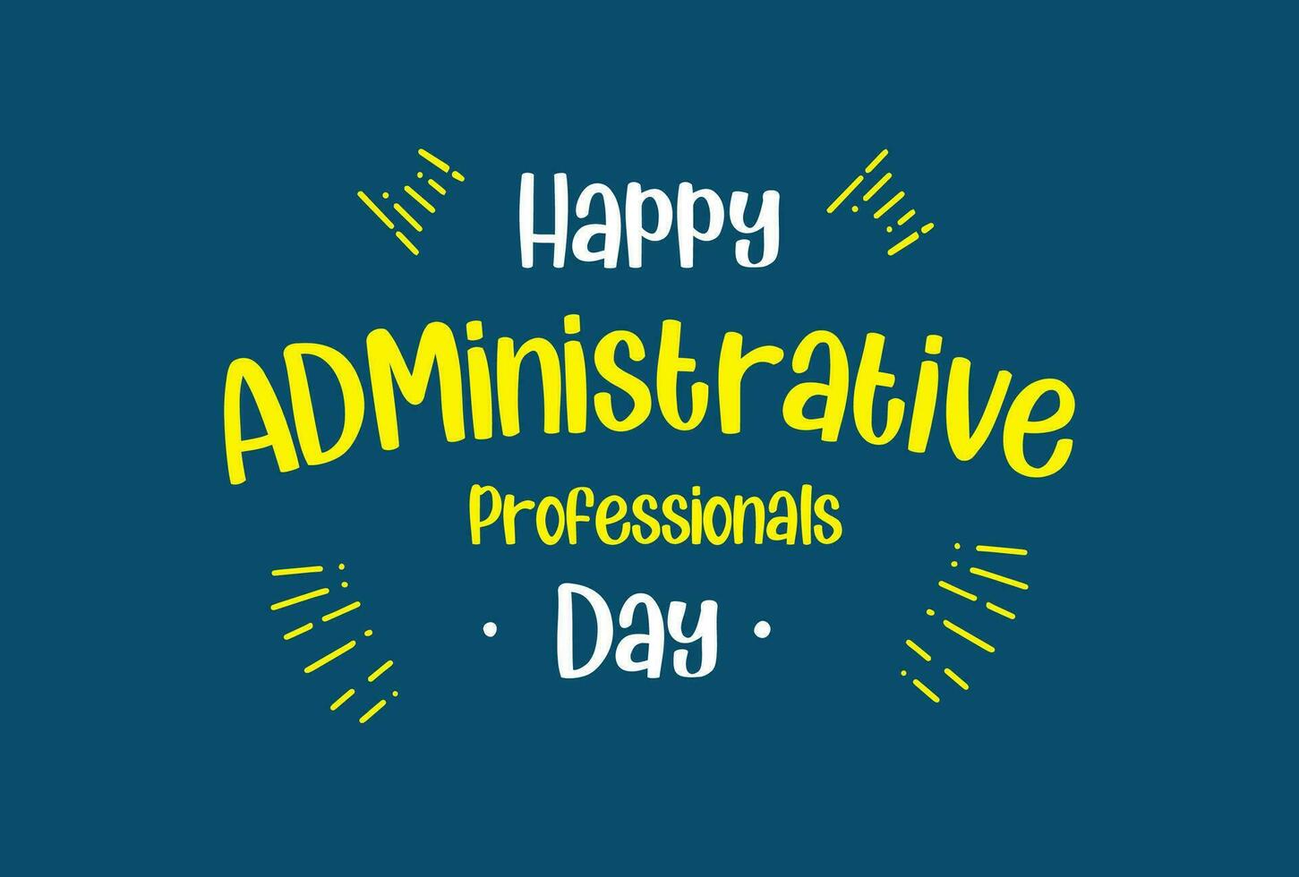 administrative professionals day, background template Holiday concept