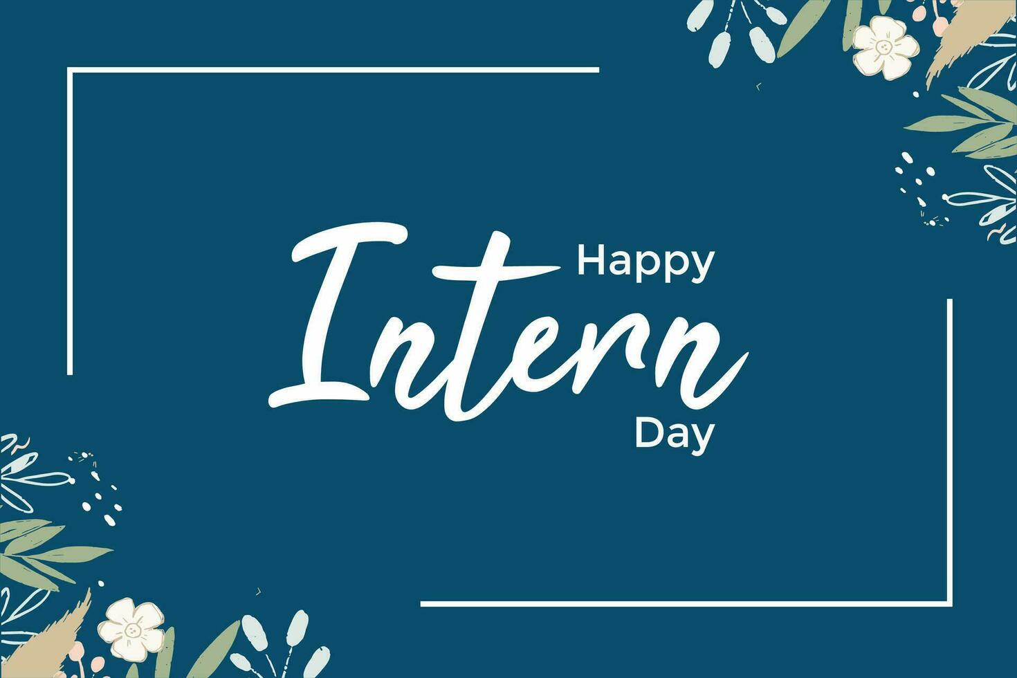 national intern day, background template Holiday concept vector