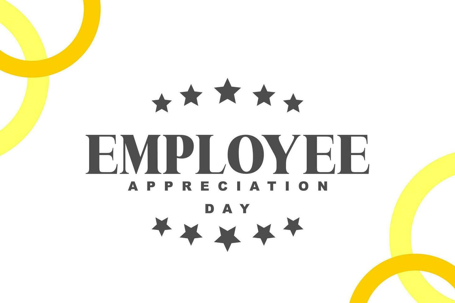 employee appreciation day, background template Holiday concept vector