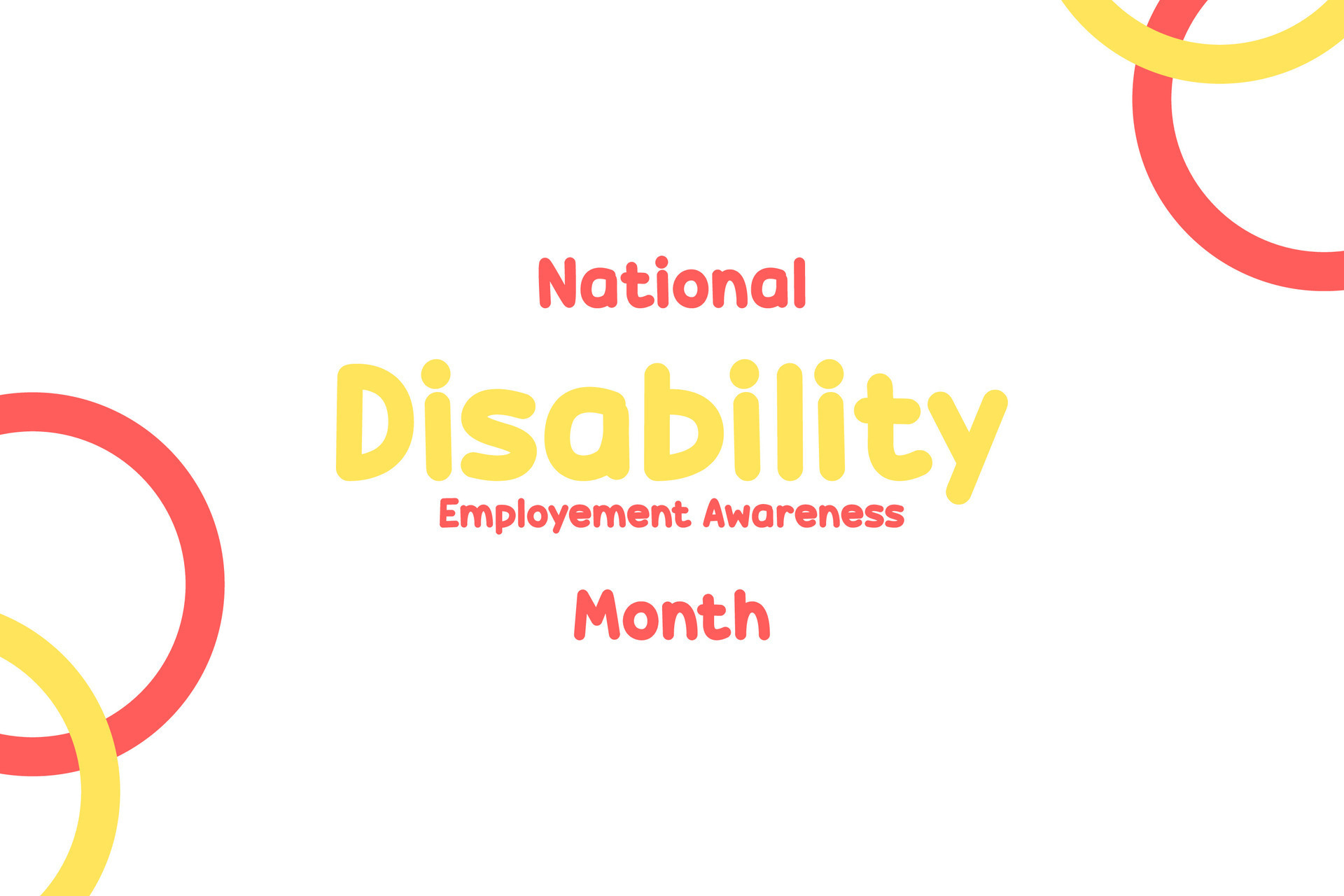 national disability employment awareness month... 25788043 Vector Art