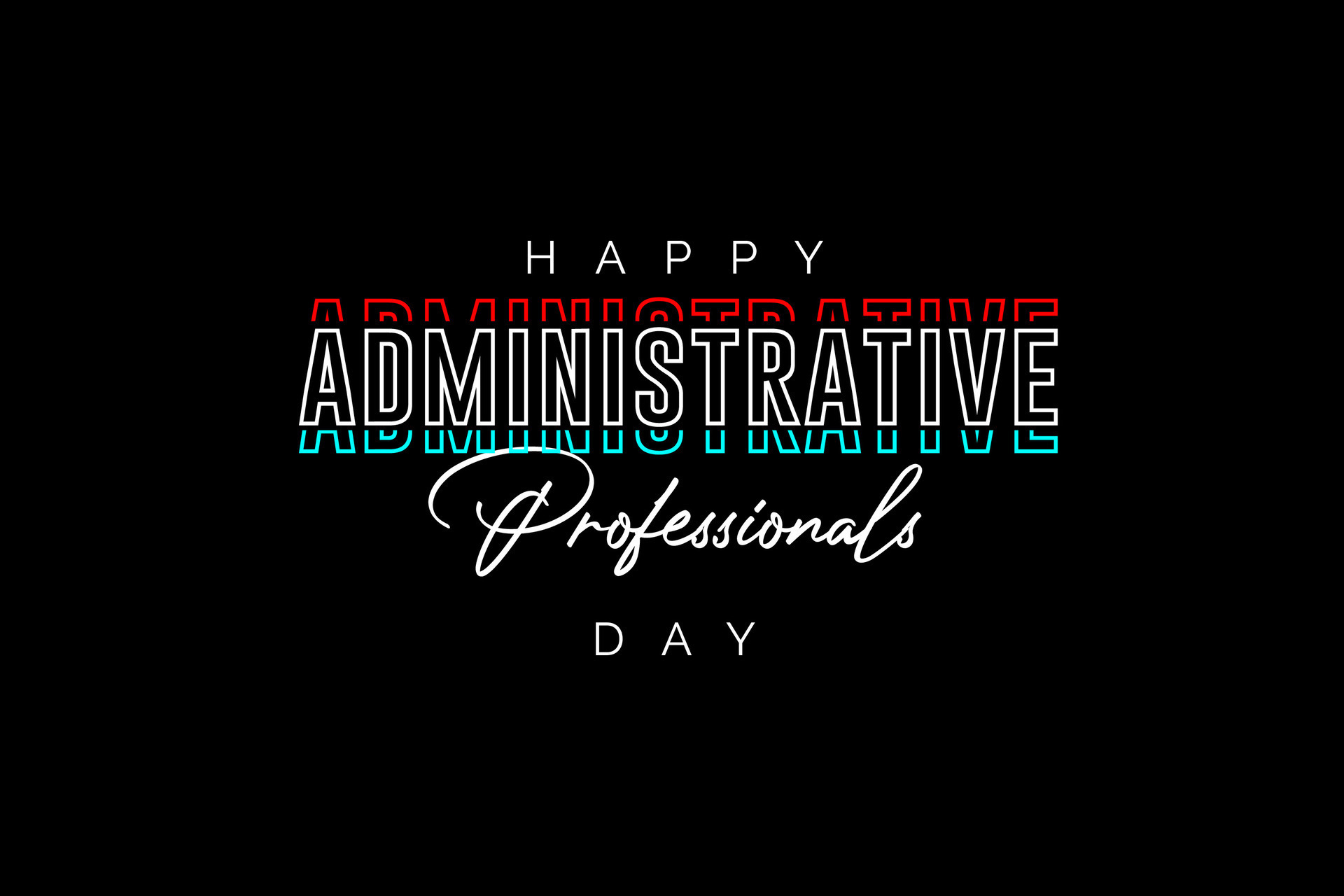 administrative professionals day, background template Holiday concept