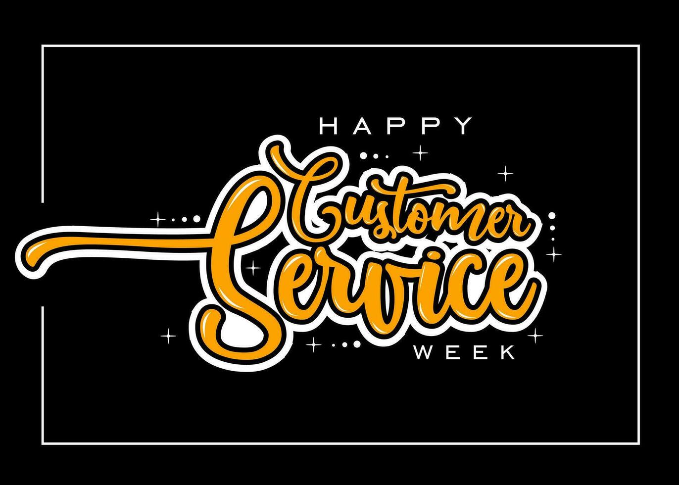 cliente Servicio semana vector