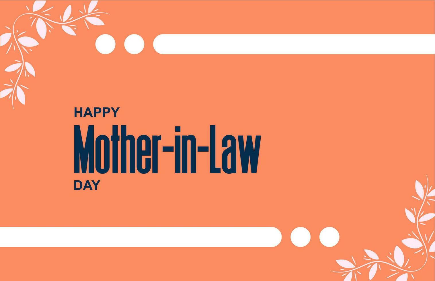national mother in law day vector