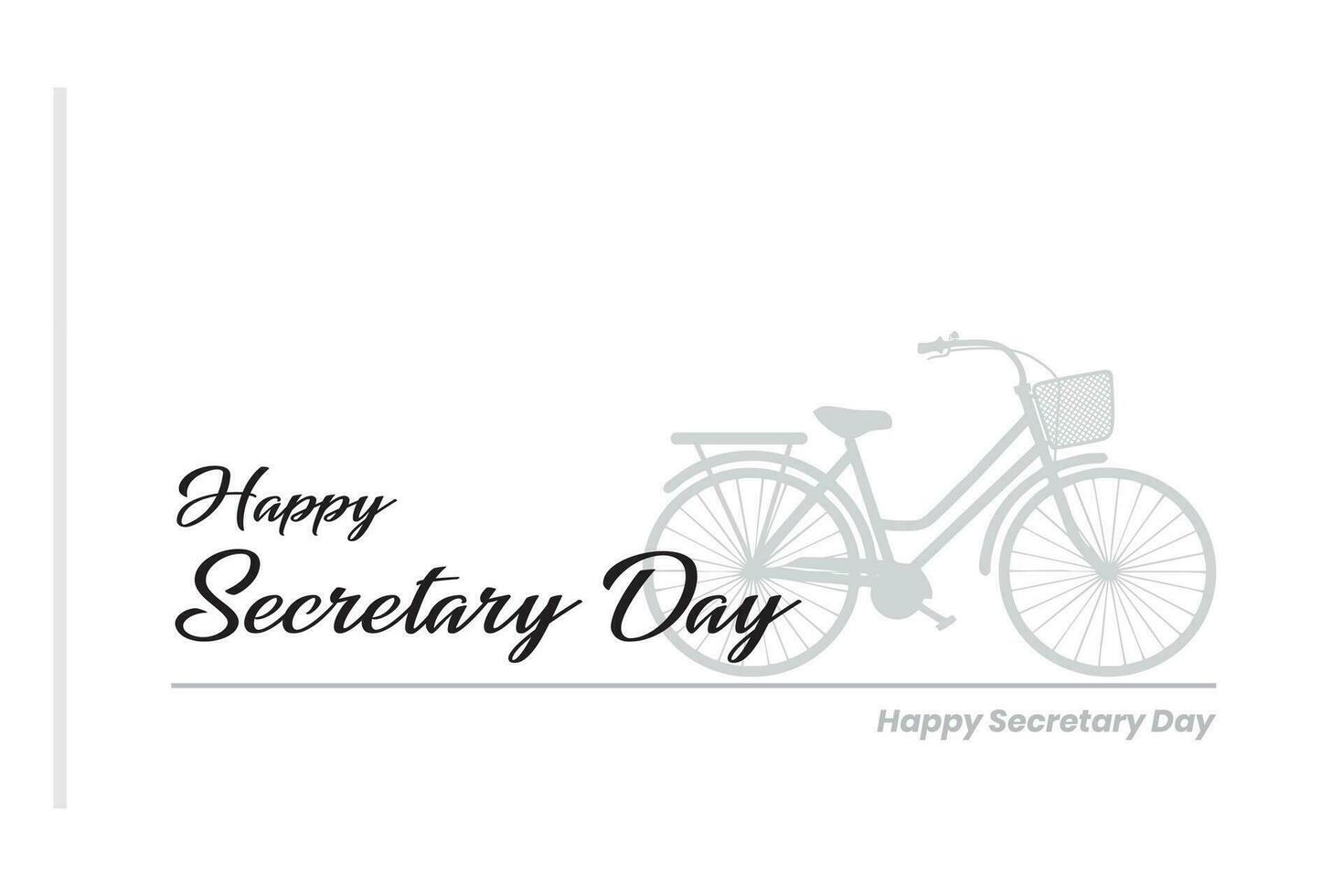 national secretary day, admin day, holiday concept 25788100 Vector Art