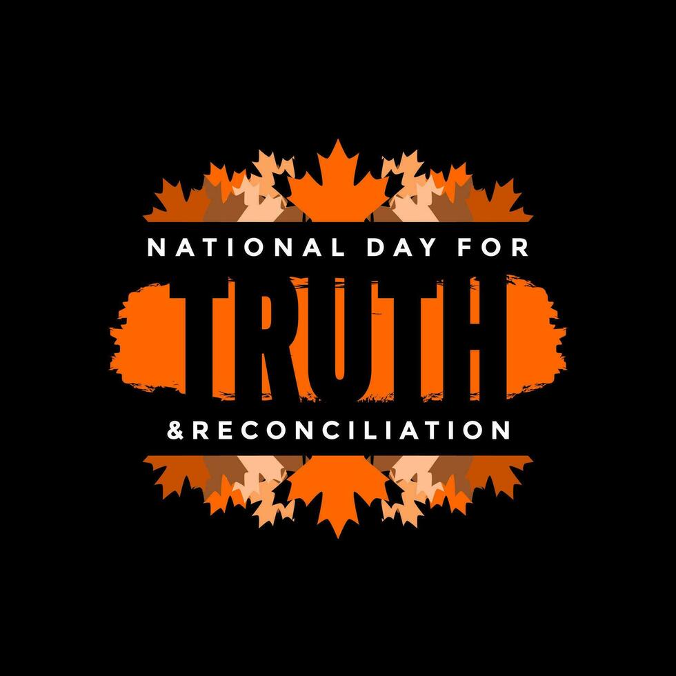 national day for truth and reconciliation vector