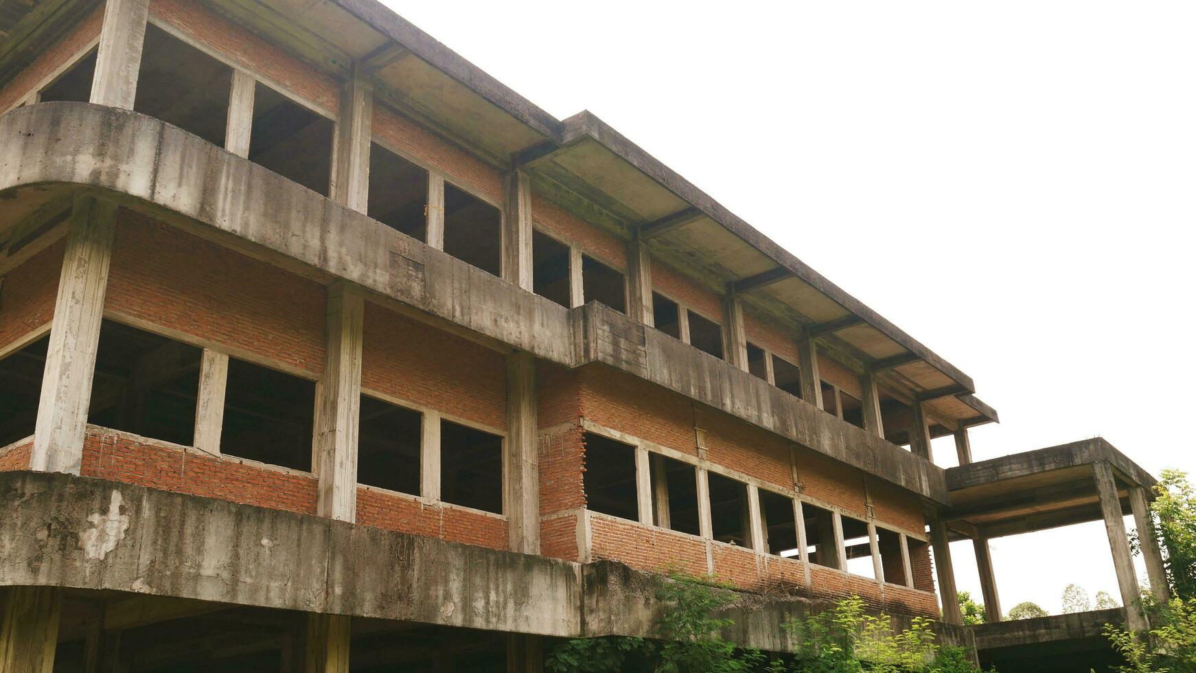 abandoned old building Design engineers are not responsible. photo