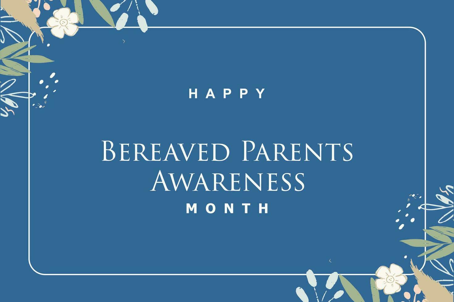 Bereaved Parents Awareness Mo... vector