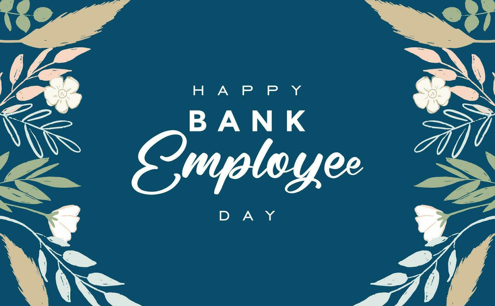 bank employee day  background template Holiday concept vector