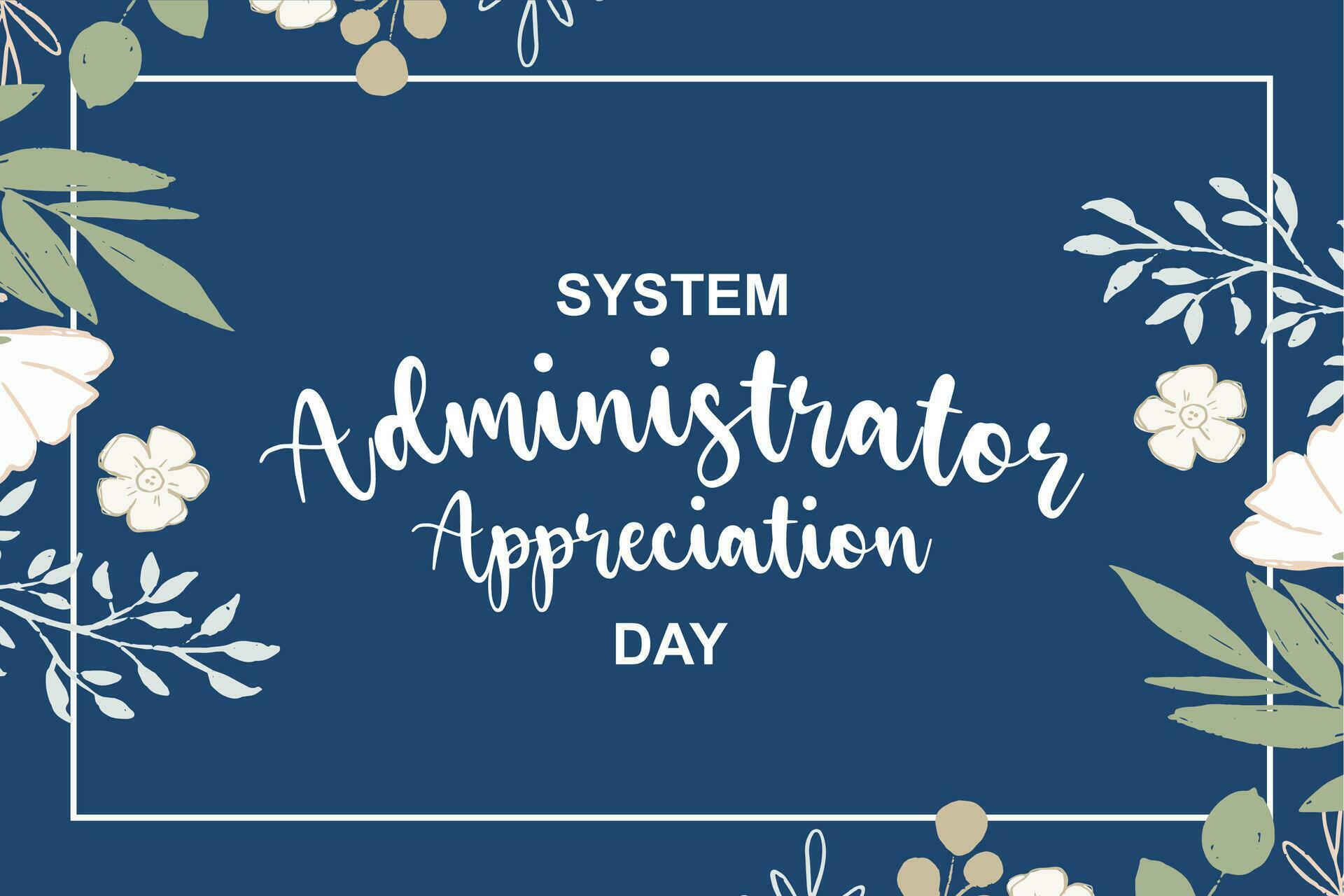 System Administrator Appreciation Day, sysadmin day 25788470 Vector Art
