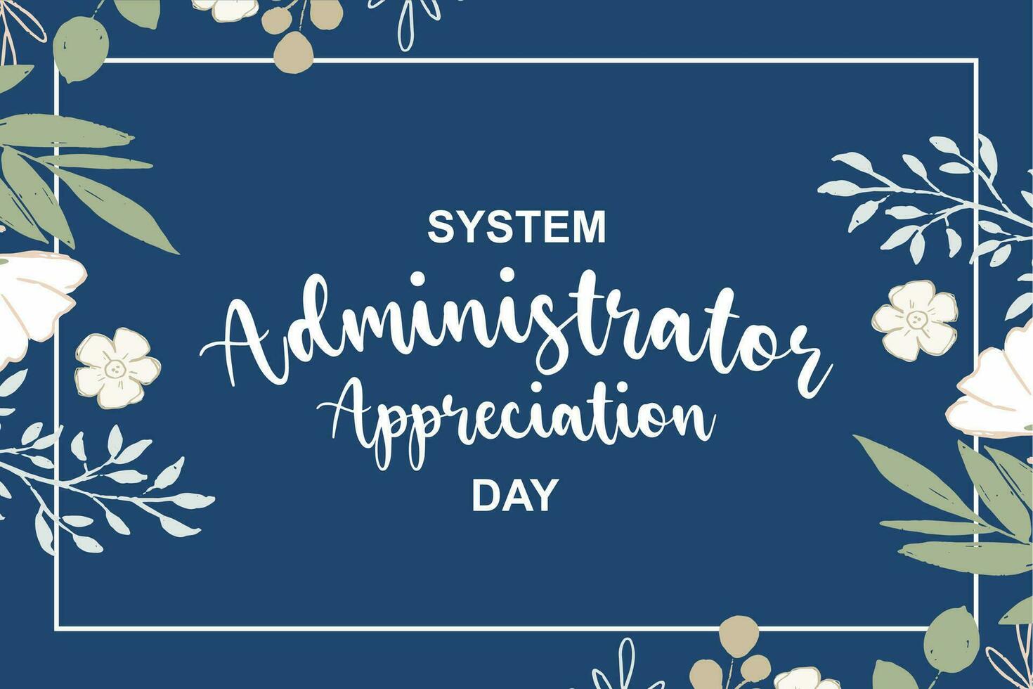 System Administrator Appreciation Day, sysadmin day vector