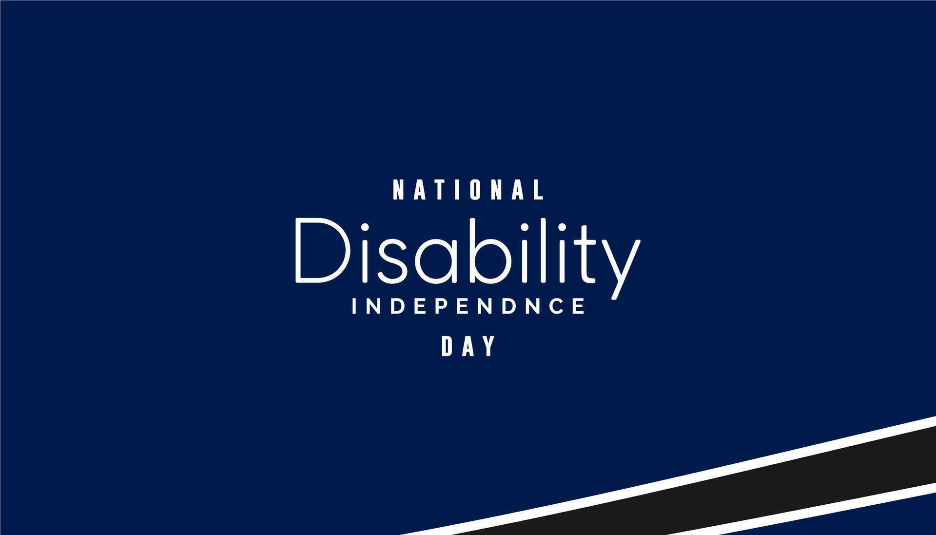 National Disability Independence Day 25788521 Vector Art at Vecteezy