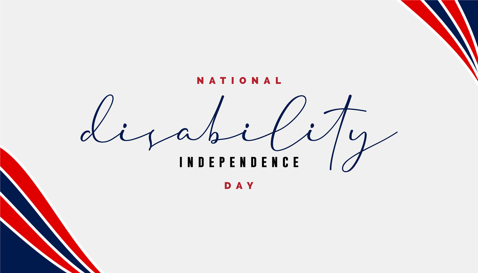 National Disability Independence Day 25788535 Vector Art at Vecteezy