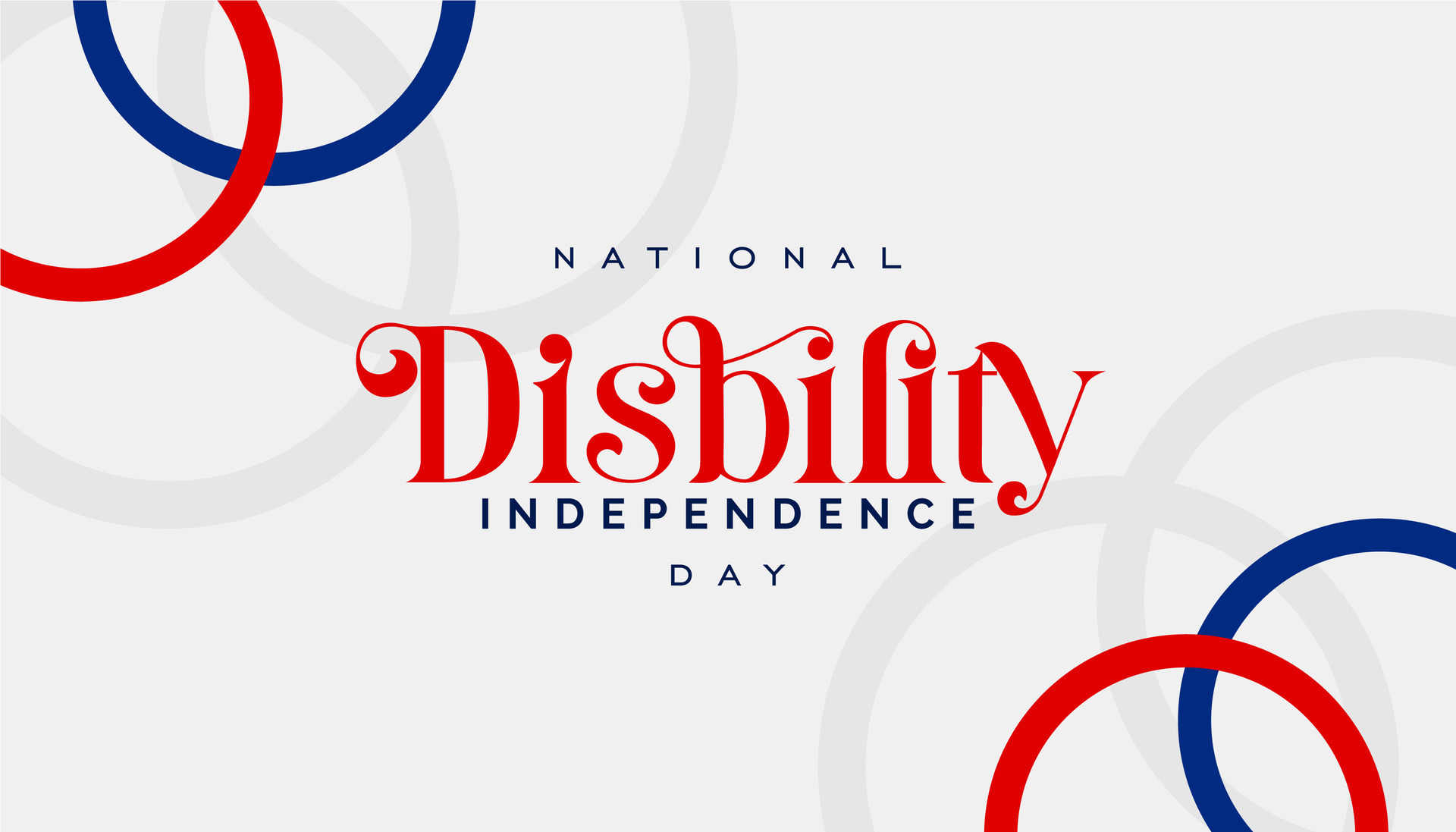National Disability Independence Day 25788536 Vector Art at Vecteezy
