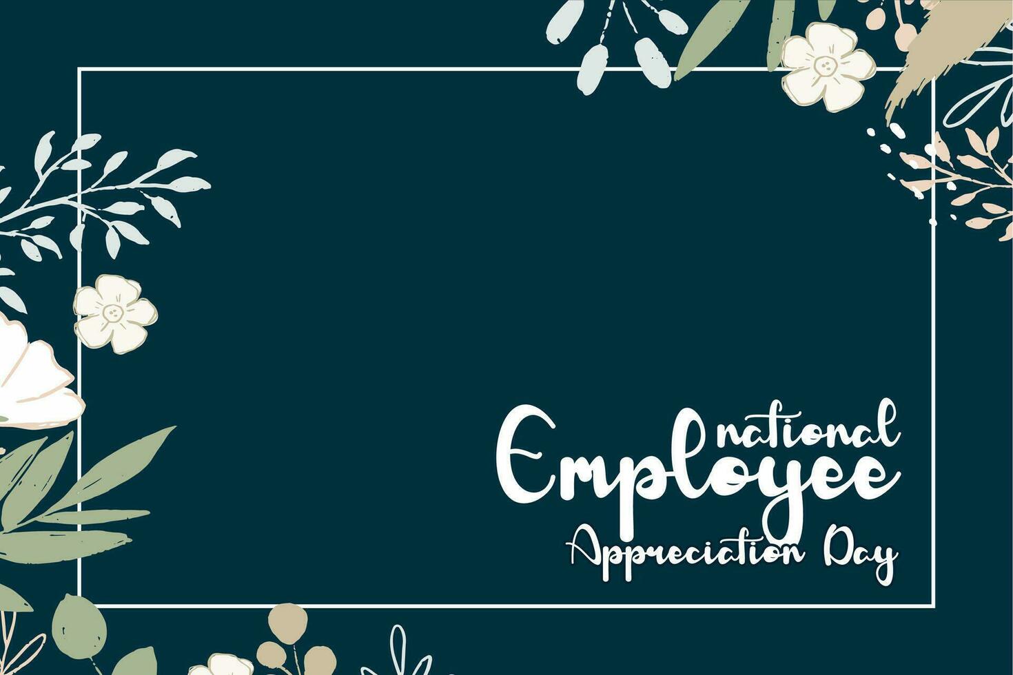 employee appreciation day, background template Holiday concept vector