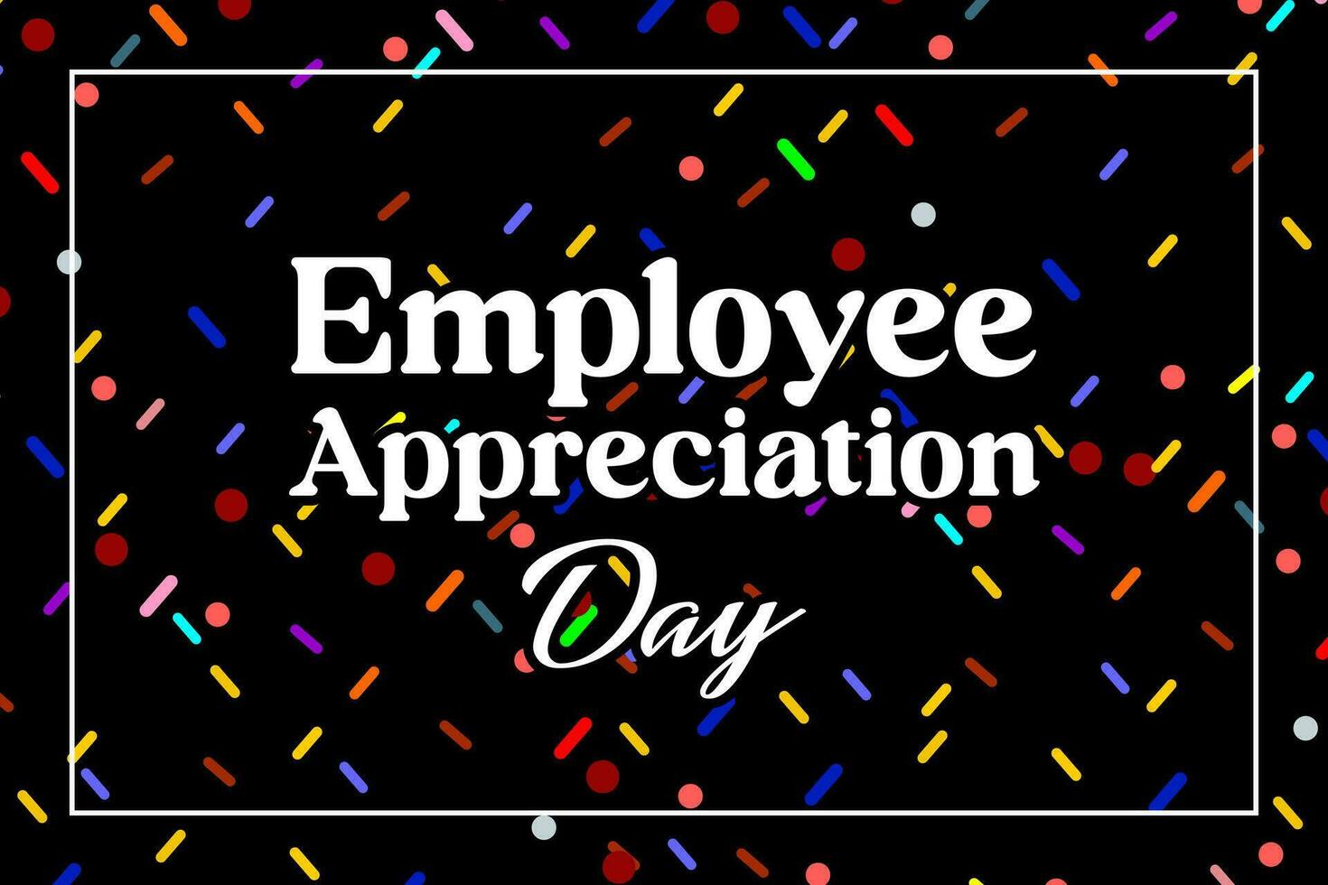 employee appreciation day, background template Holiday concept vector
