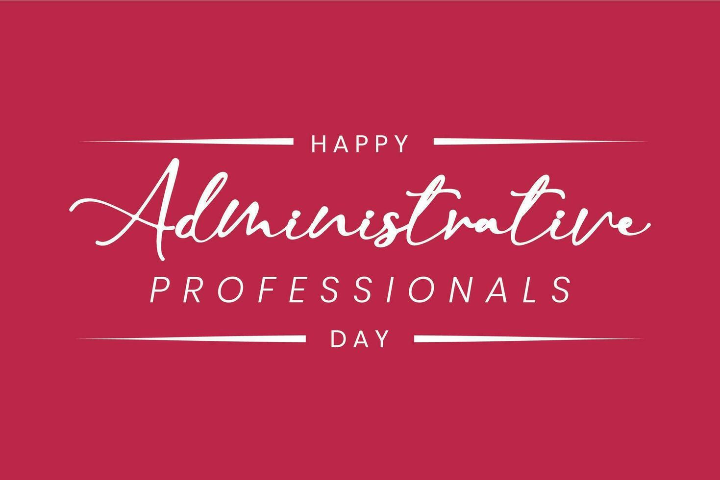 administrative professionals day, background template Holiday concept 25788693 Vector Art at