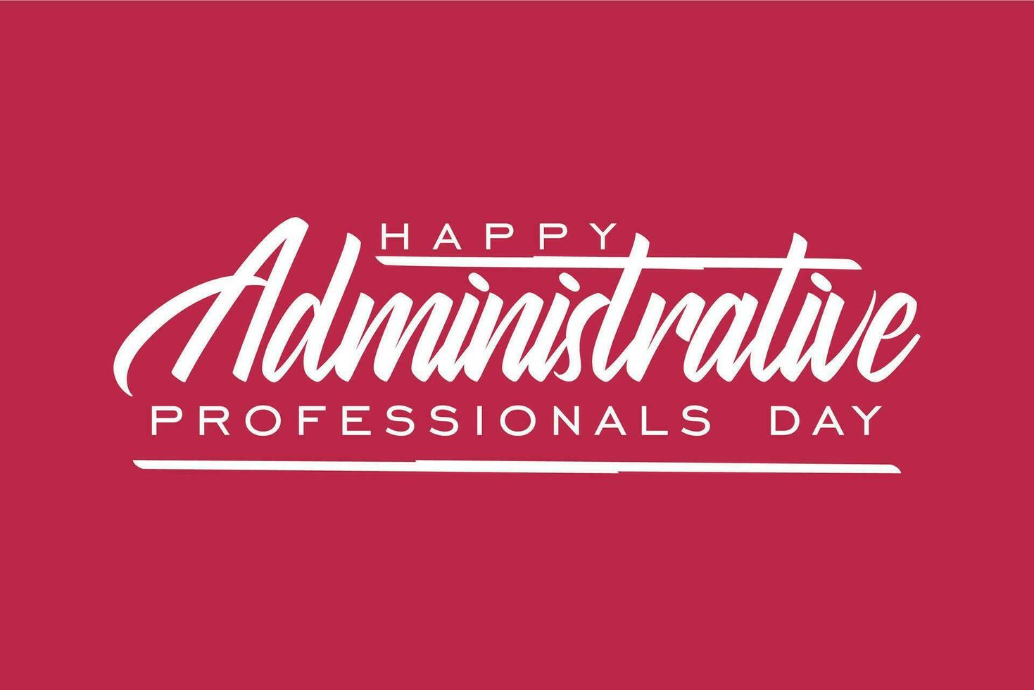 administrative professionals day, background template Holiday concept vector