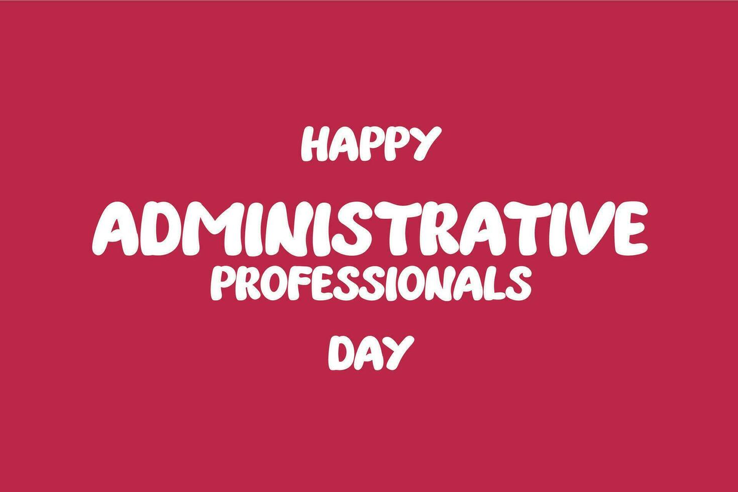 administrative professionals day, background template Holiday concept vector