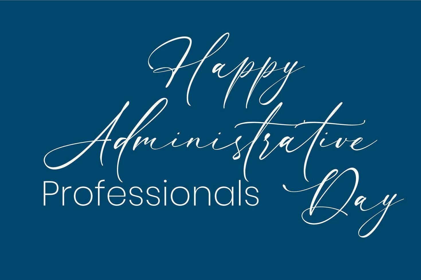 administrative professionals day, background template Holiday concept vector