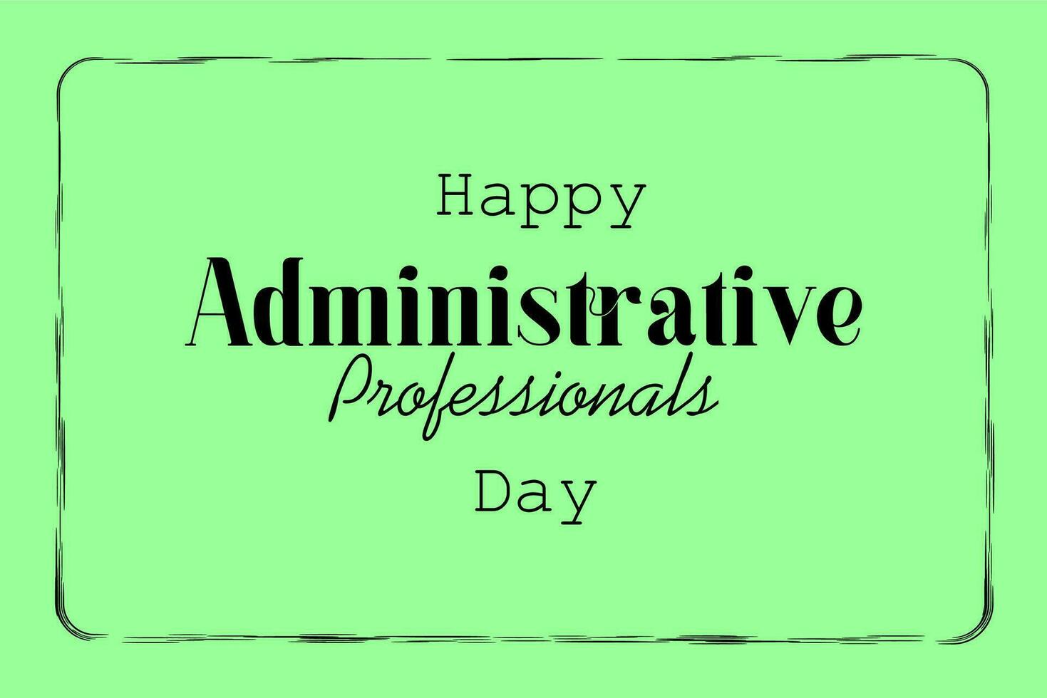 administrative professionals day, background template Holiday concept vector