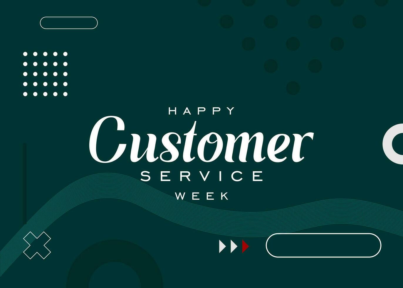 Customer Service Week 25788753 Vector Art at Vecteezy