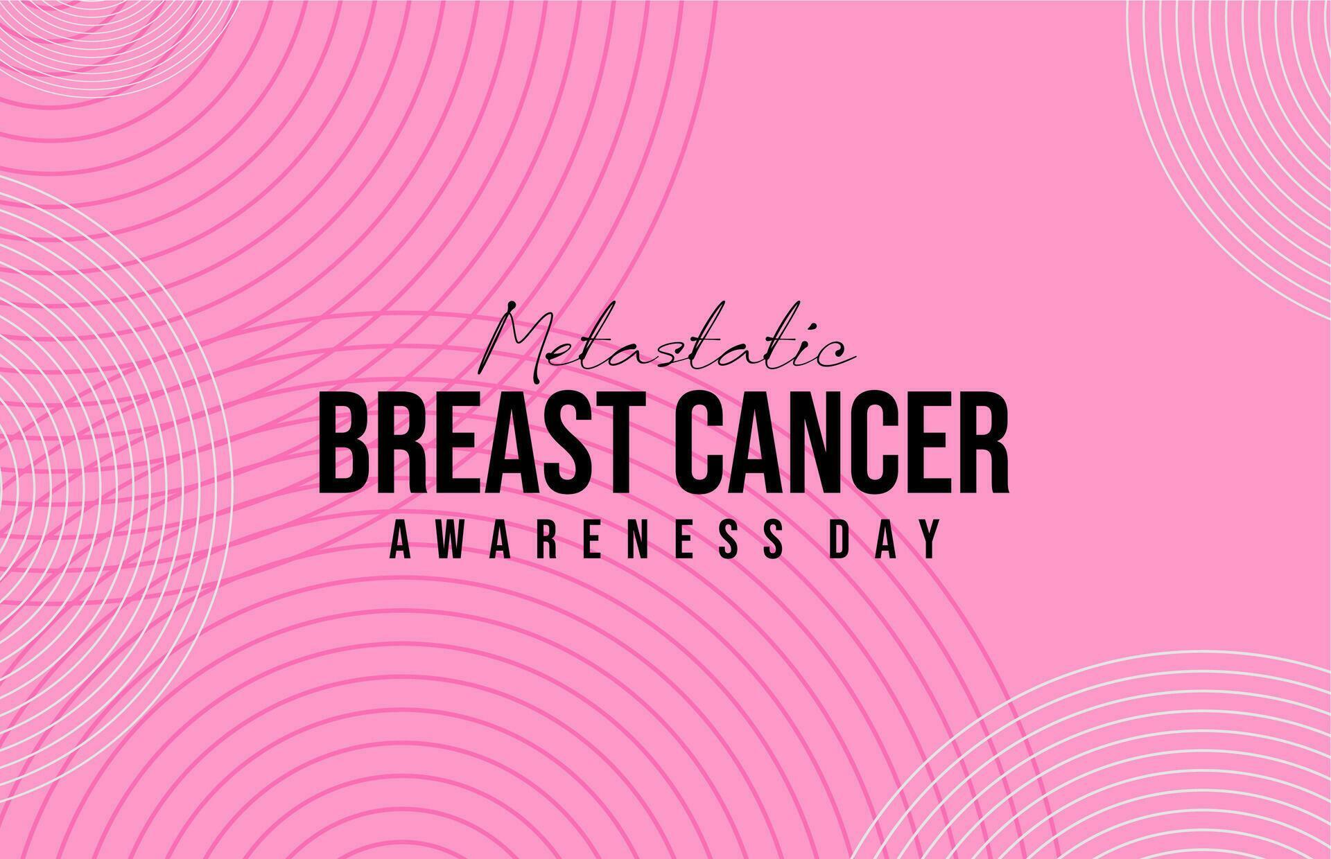 Metastatic Breast Cancer Awareness Day 25788784 Vector Art At Vecteezy metastatic-breast-cancer-awareness-day-25788784-vector-art-at-vecteezy