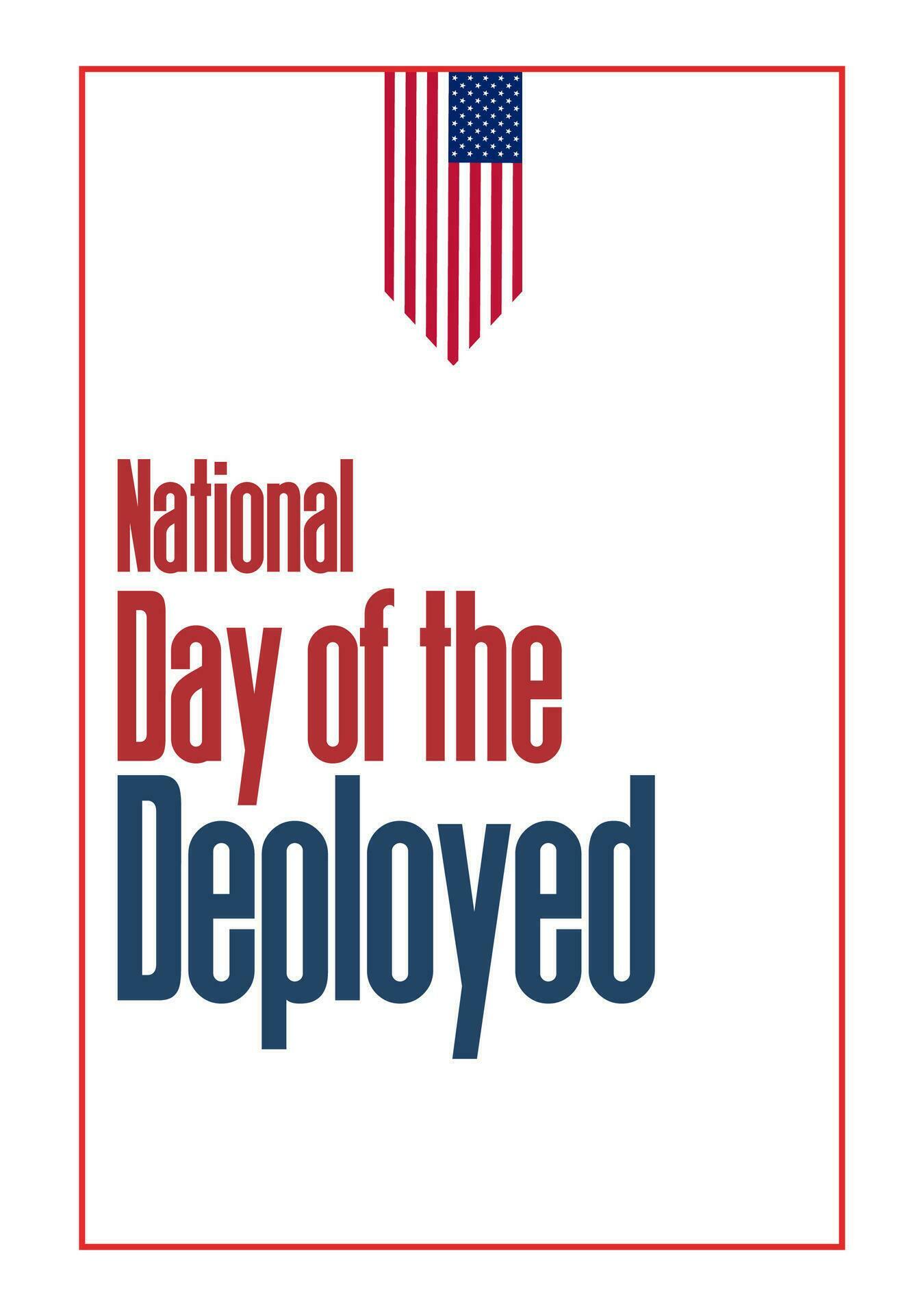 national day of the deployed 25788796 Vector Art at Vecteezy