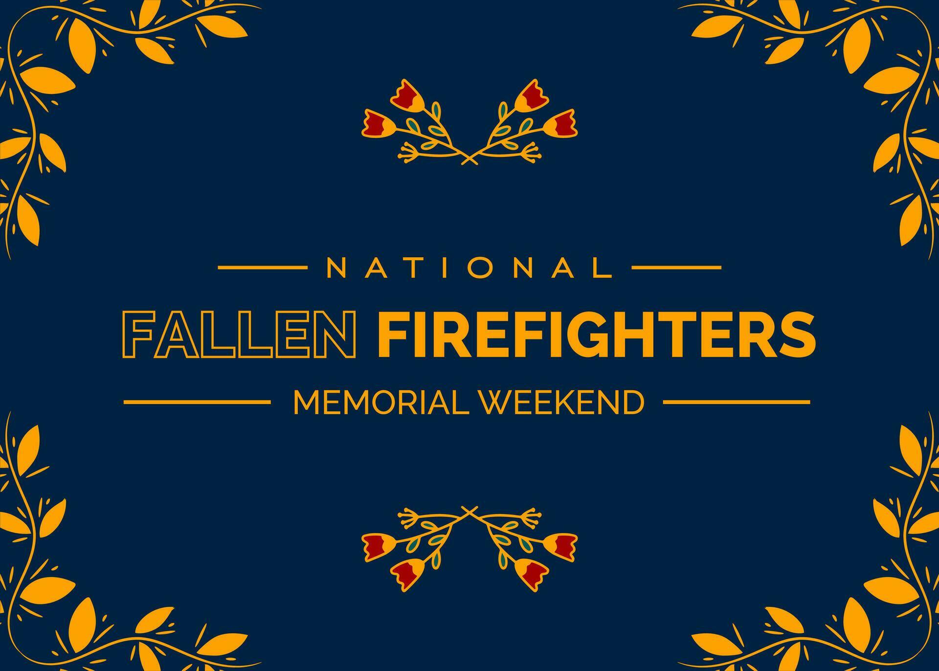 National Fallen Firefighters 25788820 Vector Art at Vecteezy