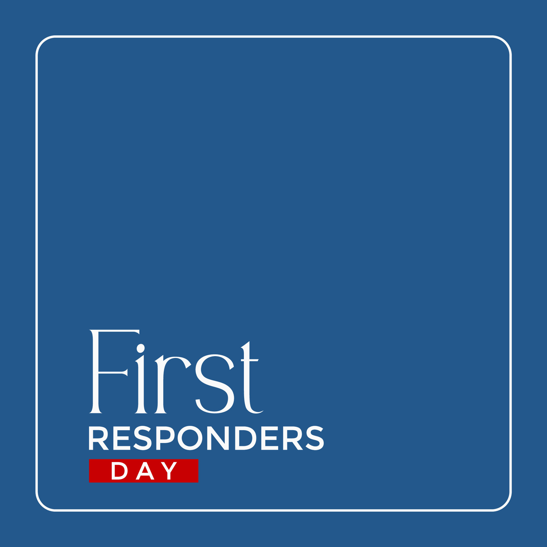 National First Responders Day 25788827 Vector Art at Vecteezy