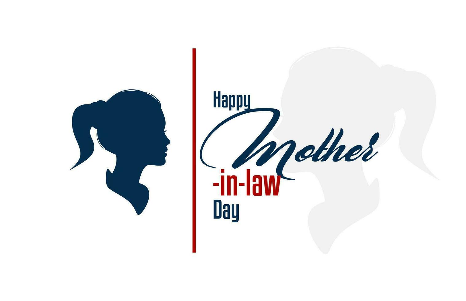 national mother in law day vector
