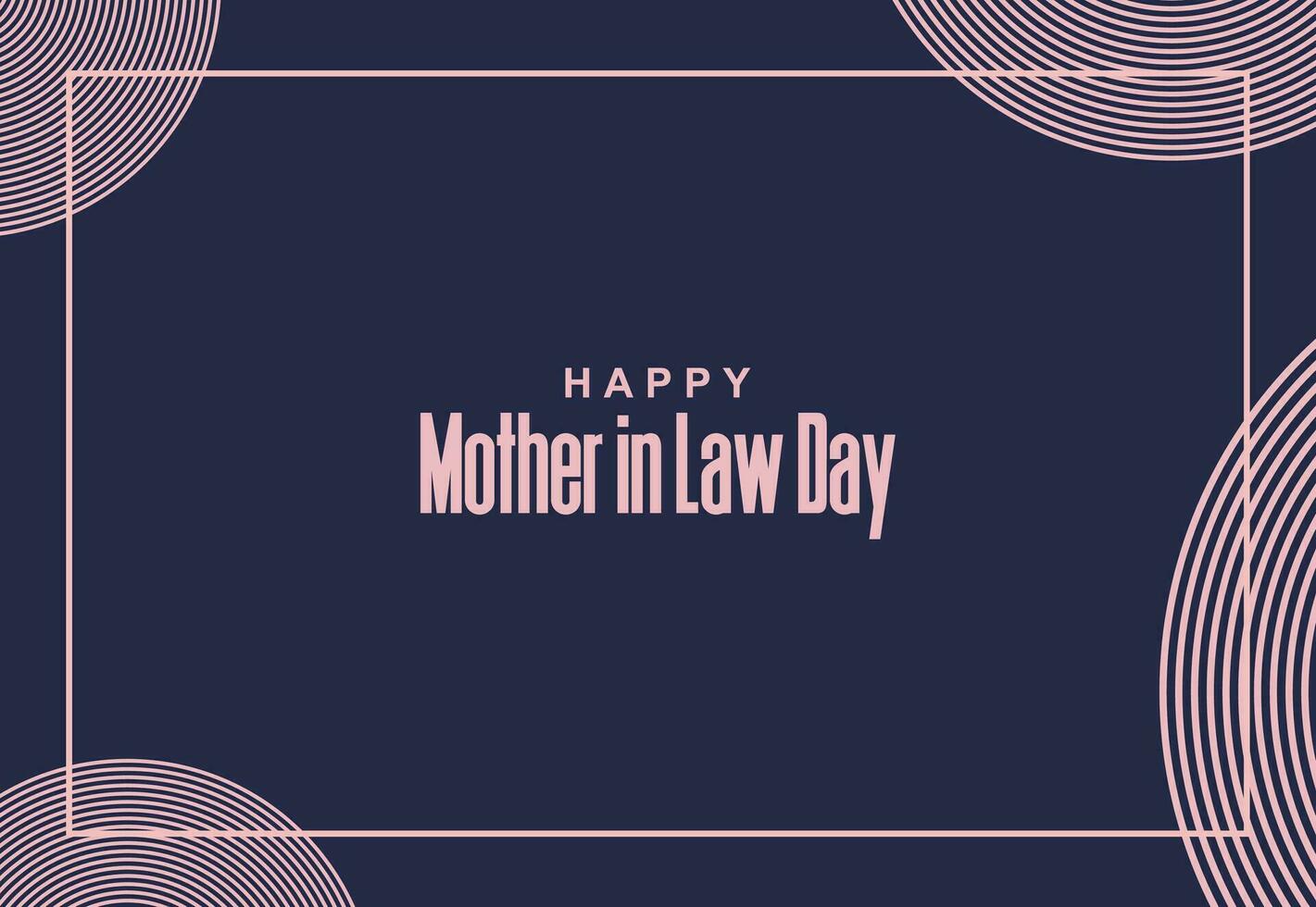 national mother in law day vector