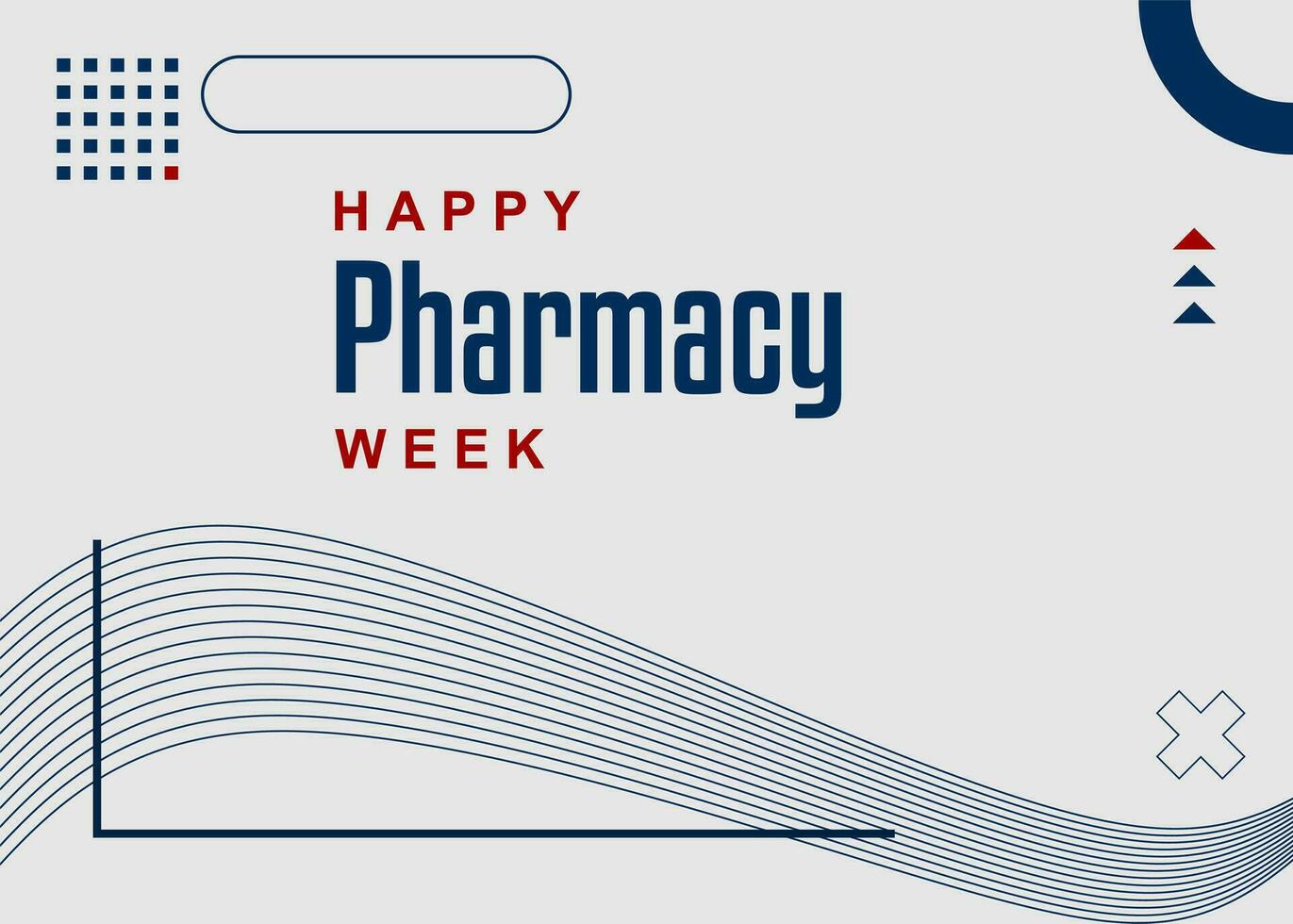 national pharmacy week vector