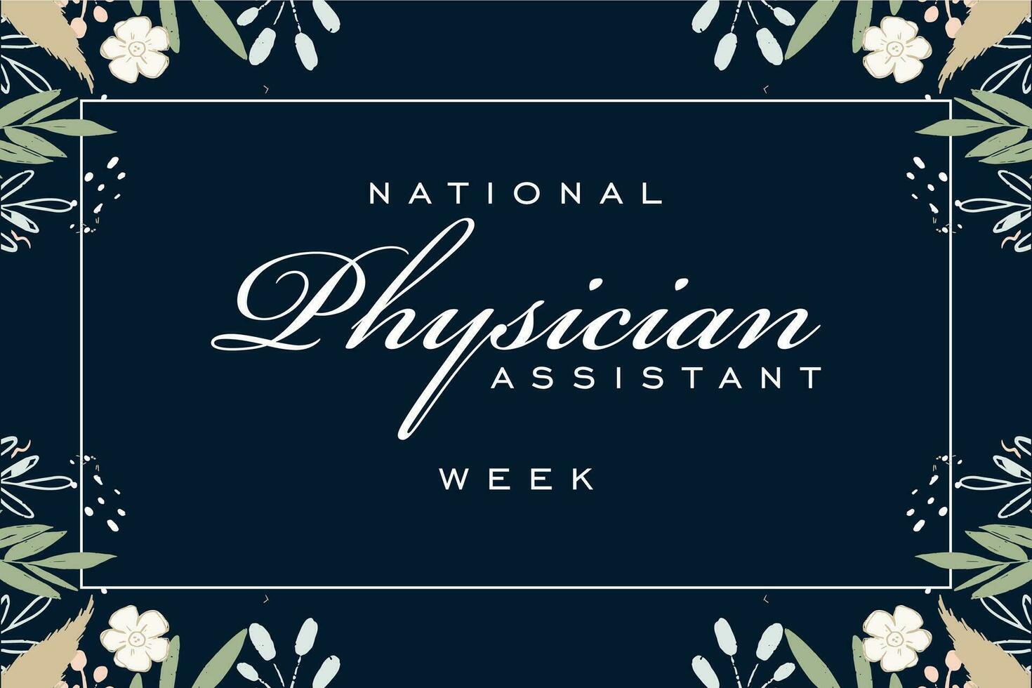 national physician assistant week 25788890 Vector Art at Vecteezy
