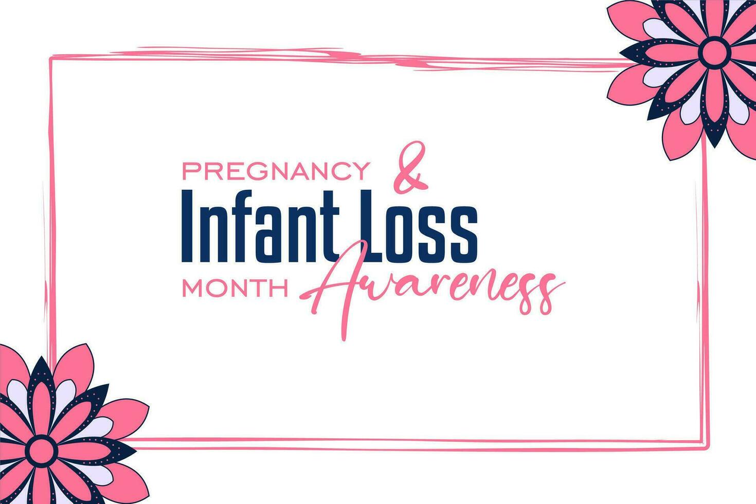 Pregnancy and Infant Loss Awa... vector