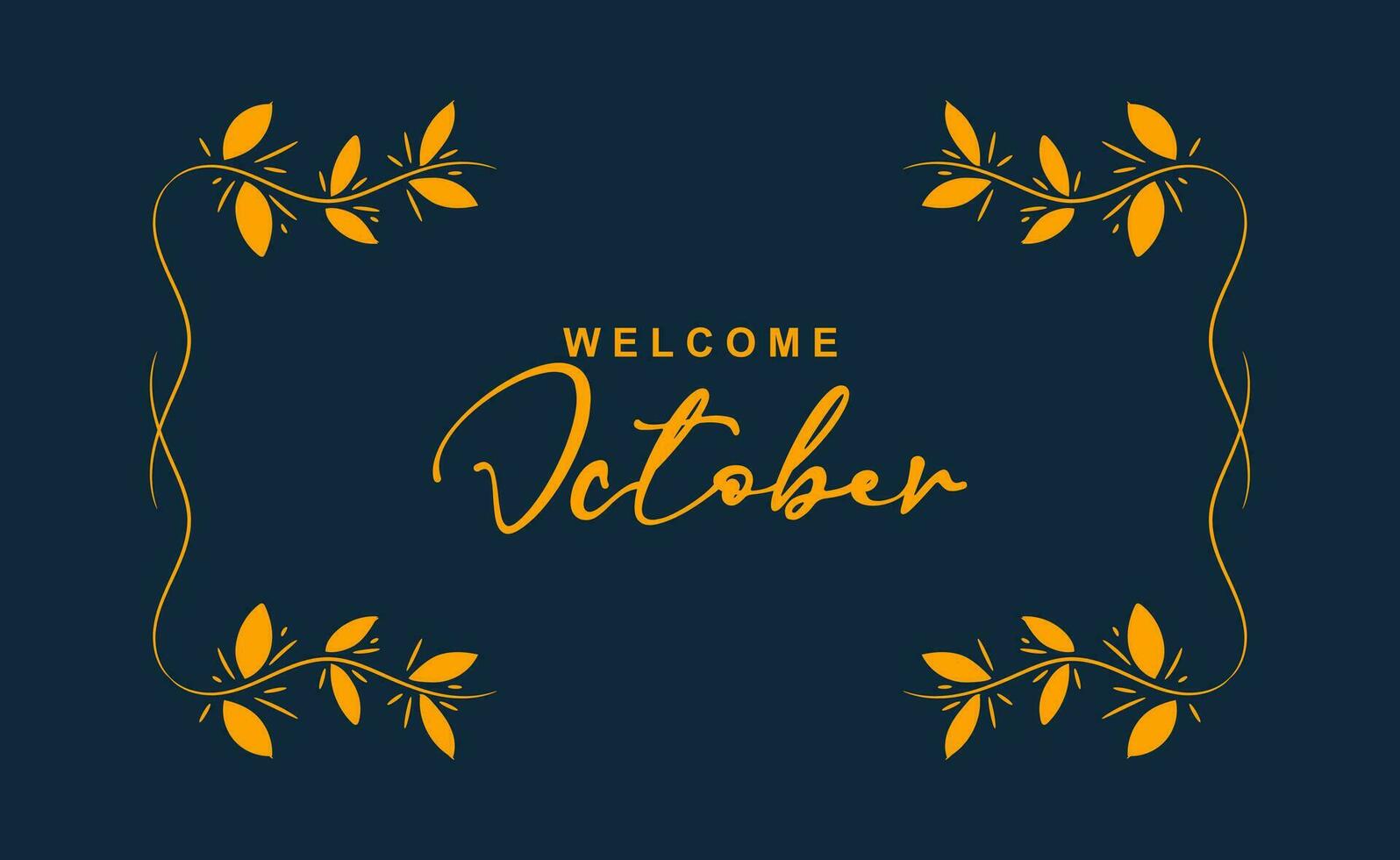 Bienvenido Octubre!