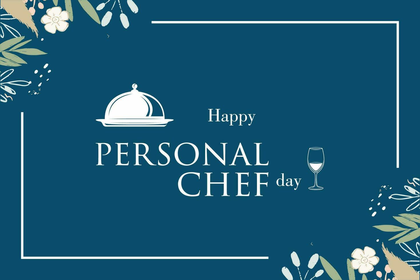 National Personal Chef Day vector