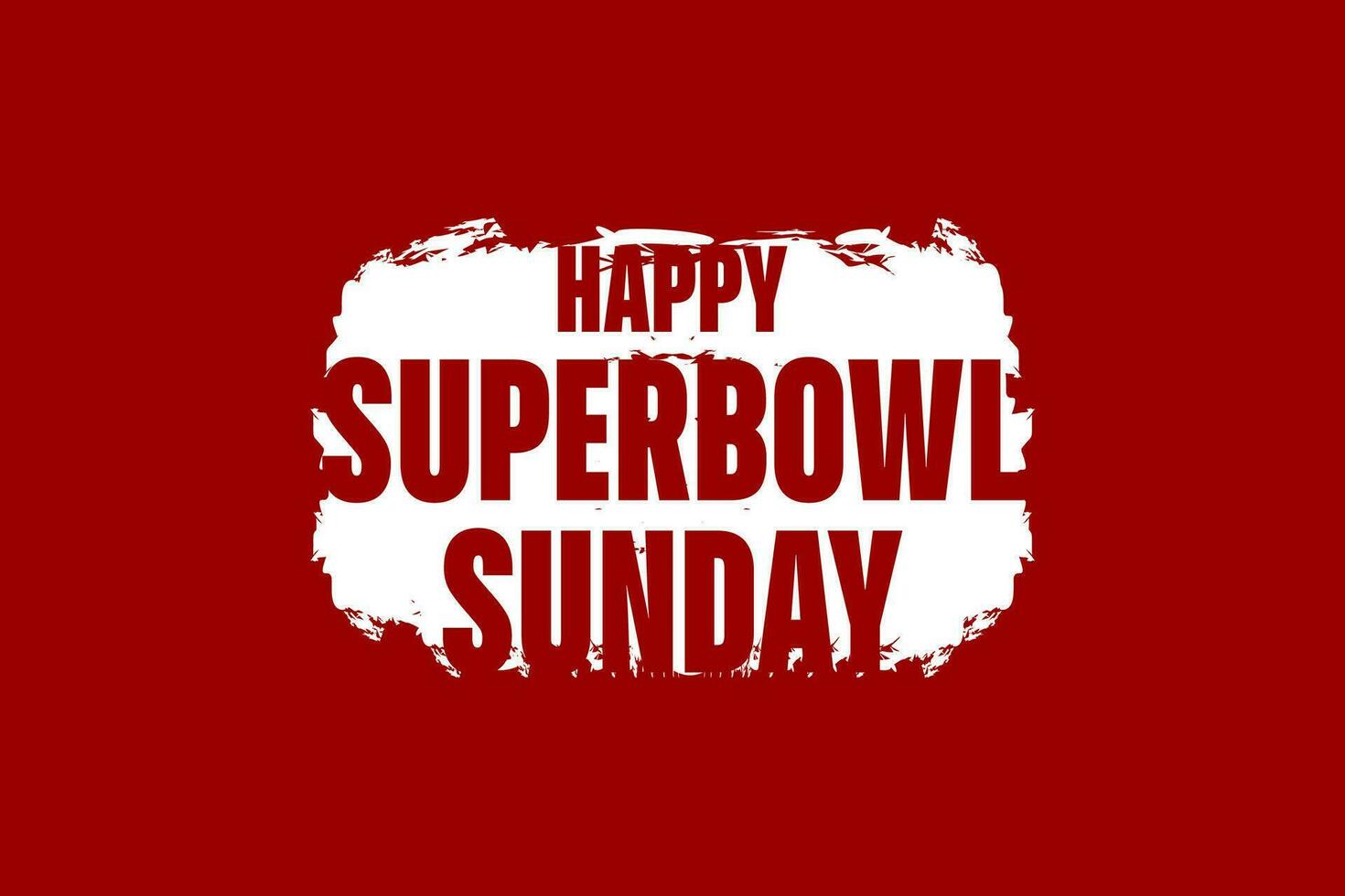 contento superbowl domingo, súper cuenco vector