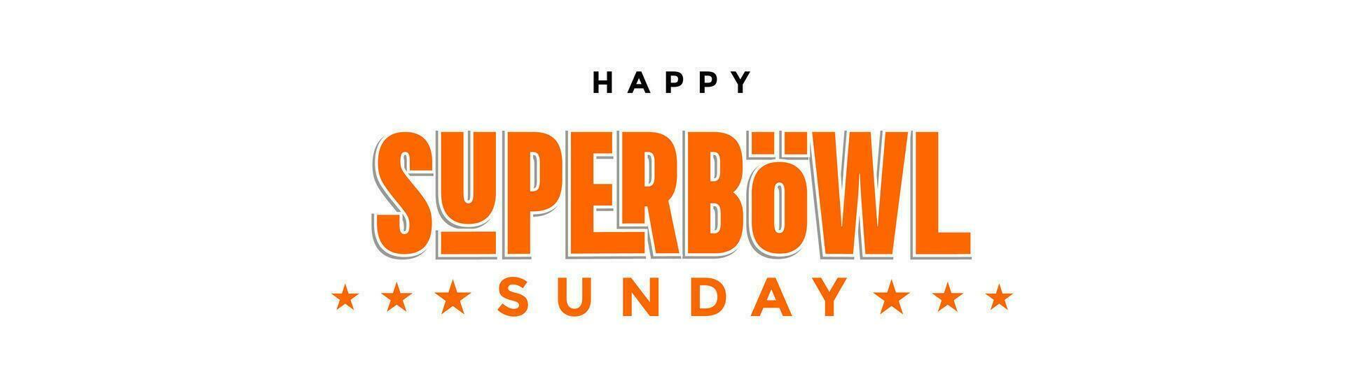 Happy Superbowl Sunday, super bowl vector