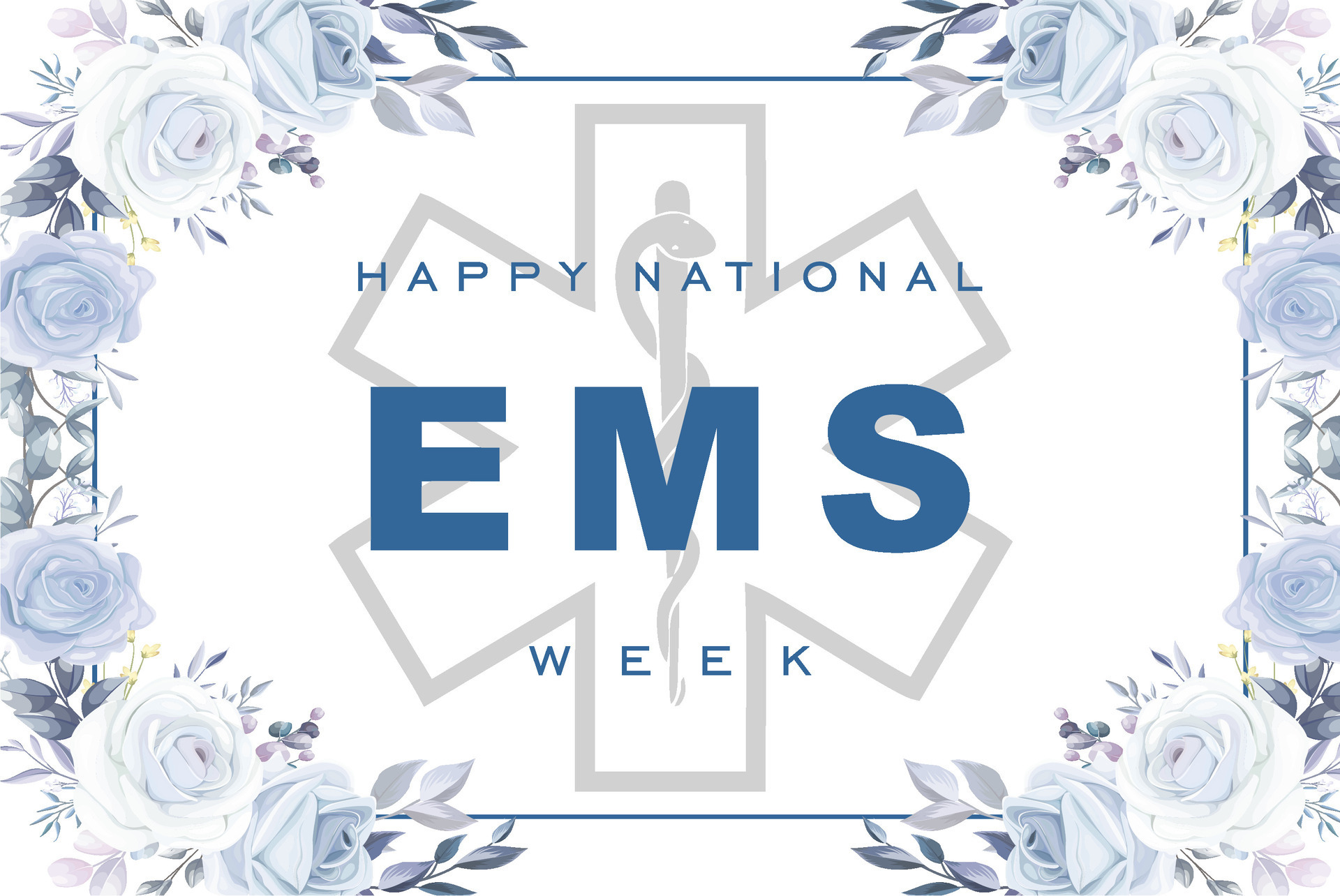 Emergency Medical Services Week 25789212 Vector Art at Vecteezy