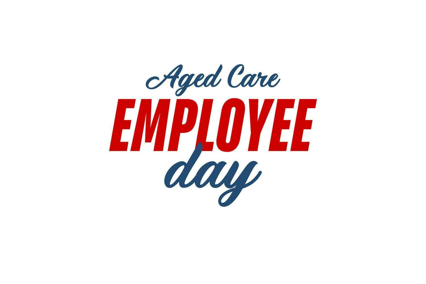 Aged Care Employee Day, background template Holiday concept 25789237