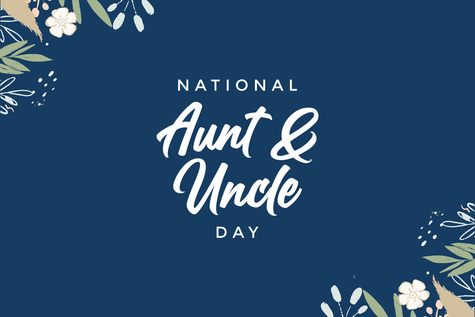 National Aunt and Uncle Day, Holiday concept. Template for background 25789247 Vector Art at