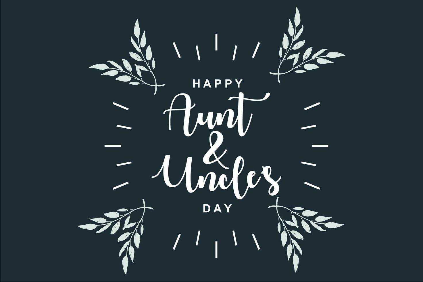 National Aunt and Uncle Day, Holiday concept. Template for background